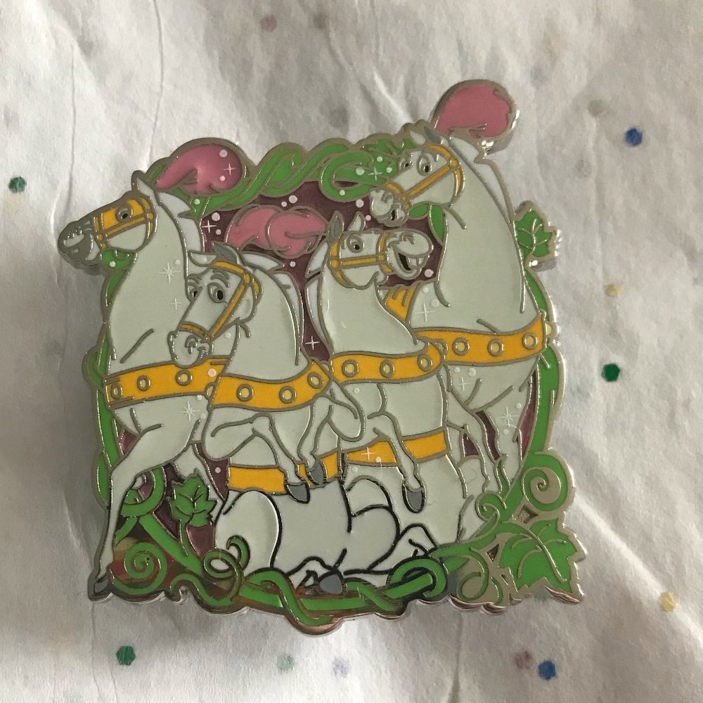 Disney Pin Cinderella 70th Anniversary - Mystery - Four Horses